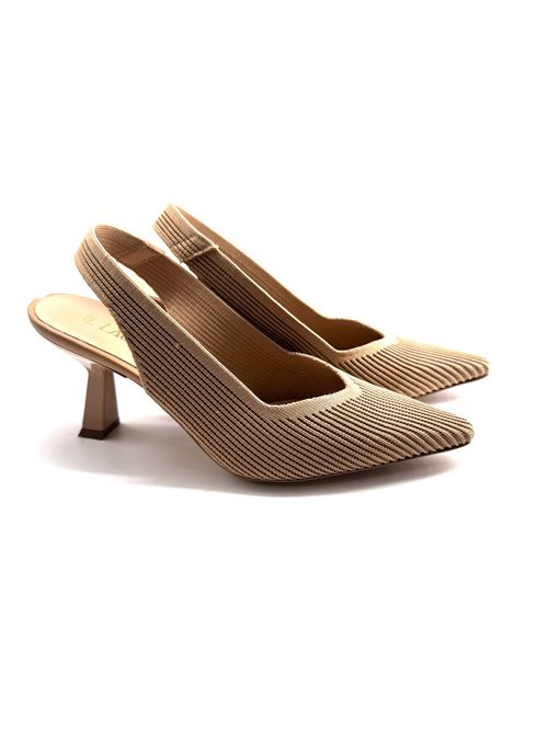 Slingback donna in maglia IL LACCIO | 3063042MAGLIANATURAL